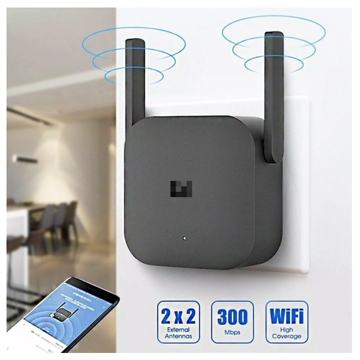 Bộ Kích & Mở rộng Wifi Tốc độ 300Mbps Xiaomi Mi WiFi Repeater Pro Range Extender