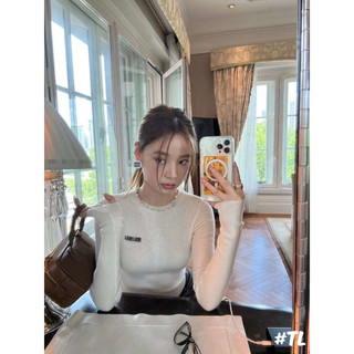 Áo len tăm Miu Miu full màu siu cấp