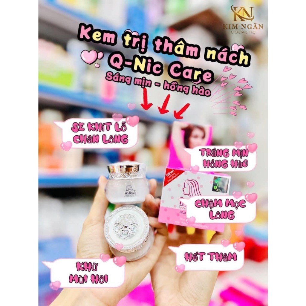 KEM TRi THÂM NÁCH VÀ BIKINI QNIC thái lan