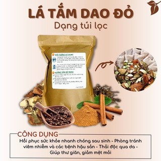 Lá Tắm Dao Đỏ Sau Sinh (10 Túi Lọc)