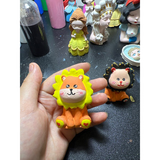 tượng sư tử mini 3D