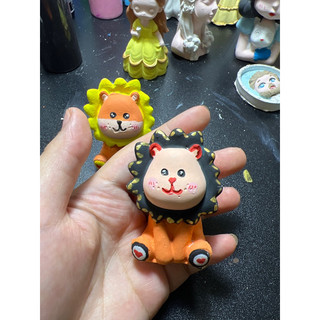 tượng sư tử mini 3D