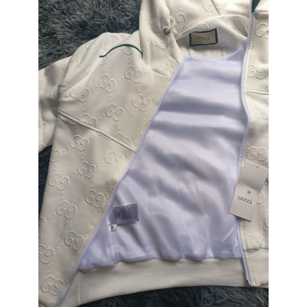 Áo nỉ hoodie dập vân nổi bản chuẩn , thời trang  nam nữ  hot mùa đông 2023 bản màu trắng