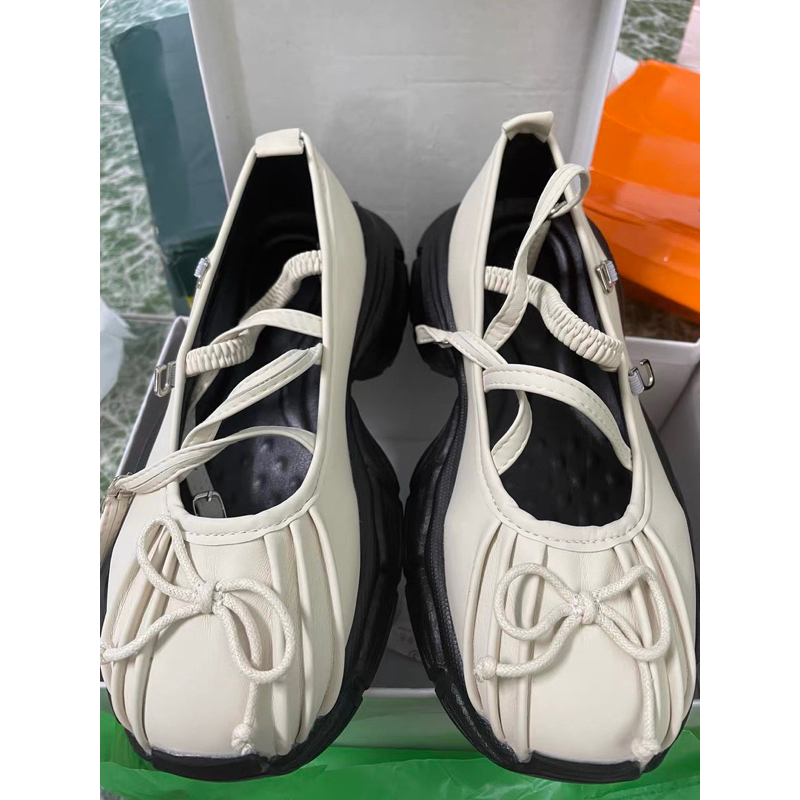 Giày nữ Mary Jane thắt nơ phong cách Hàn Quốc mới nhất cho mùa đông 2023