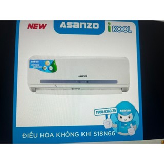 Điều hoà asanzo s18n66 18000 btu 2 hp 1 chiêù