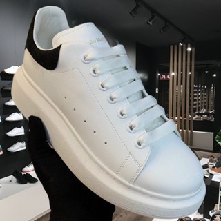 Giày Sneaker MCQ Trắng Gót Đen Nam Nữ, Giày thể thao thời trang Hàng cao cấp Full Box + Bill - MonTay_Store