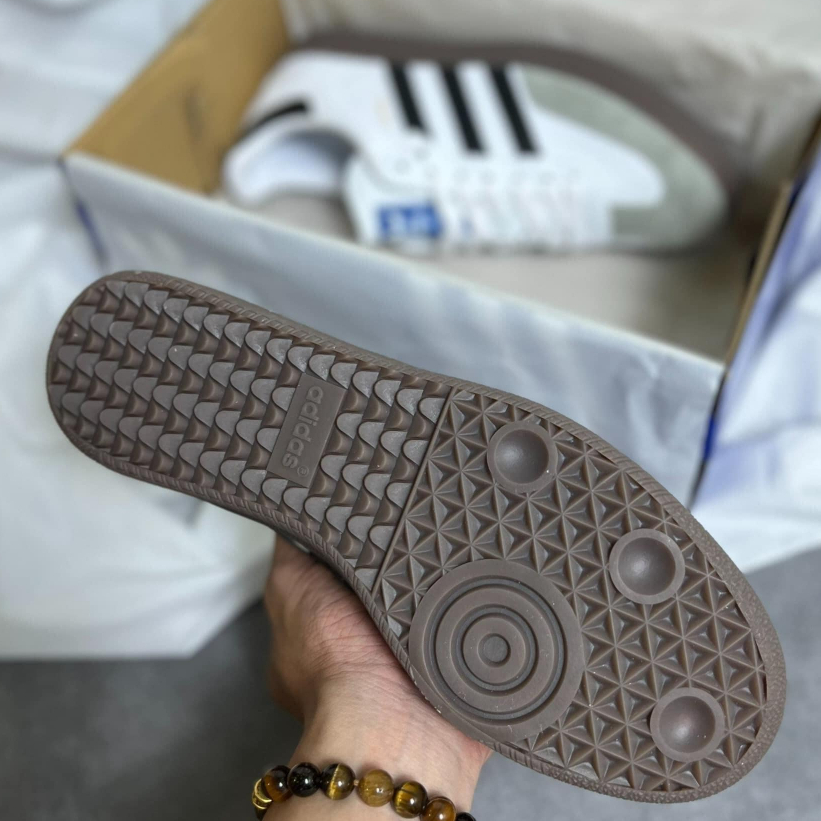 Giày Adidas Samba White Black - Giày Thể Thao Adidas Nam Nữ 3 Sọc Màu Trắng Đen Cao Cấp Cực Êm Chân Full Box Bill