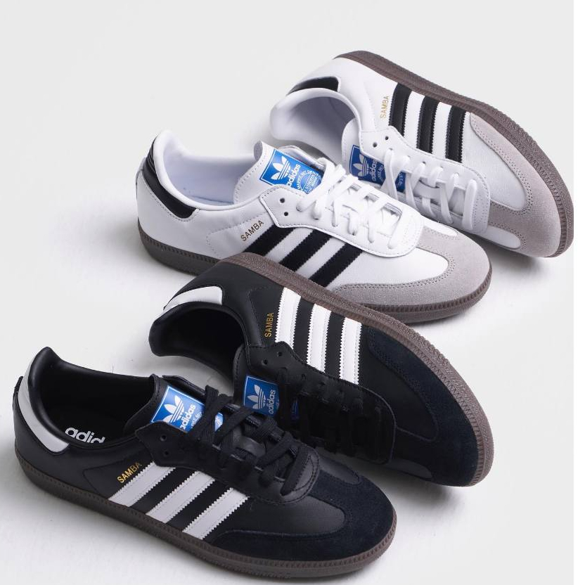 Giày Adidas Samba White Black - Giày Thể Thao Adidas Nam Nữ 3 Sọc Màu Trắng Đen Cao Cấp Cực Êm Chân Full Box Bill
