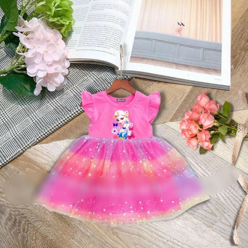 Đầm công chúa elsa
