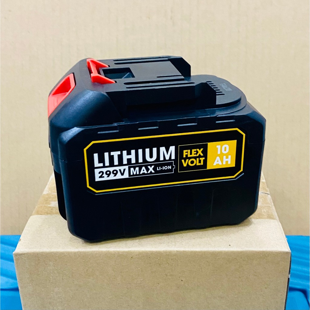 Pin 299V, Dung lượng 10AH, Pin 15 Cell, Chân pin phổ thông, Dùng cho máy khoan, máy mài, máy siết bulong, máy rửa xe..
