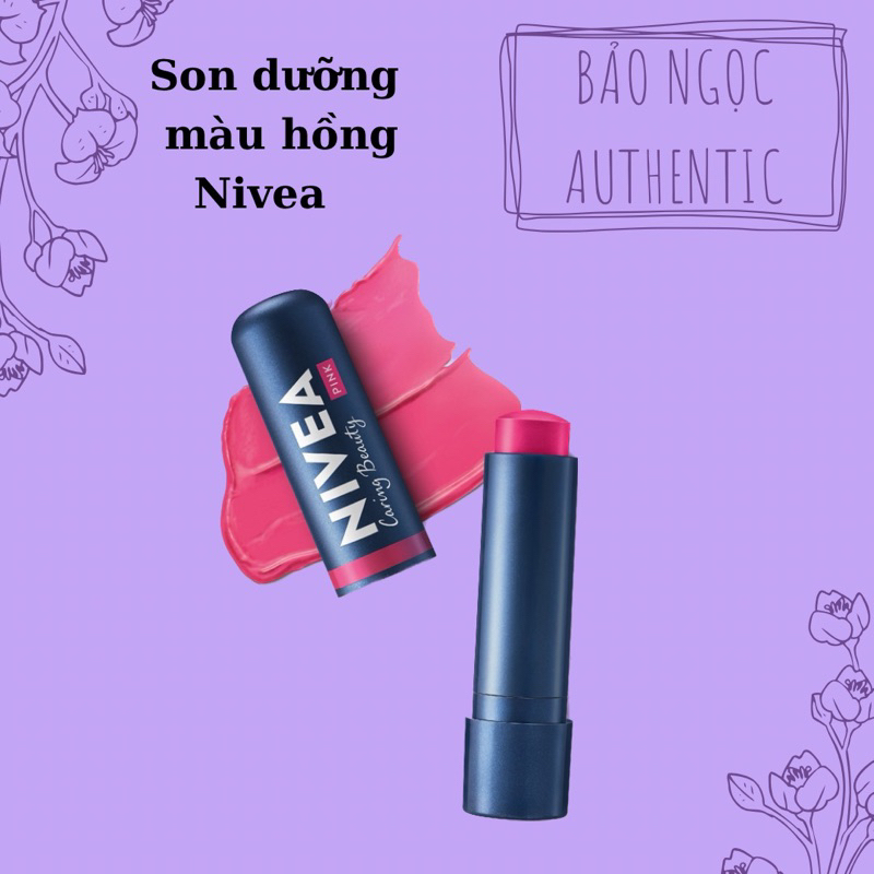 Son Trang Điểm Dưỡng Môi Nivea Caring Color 2 IN 1