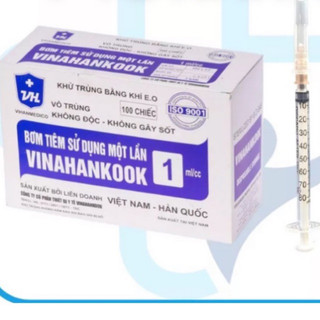 Ống tiêm các ml - bơm kim tiêm sử dụng 1 lần vinahankook