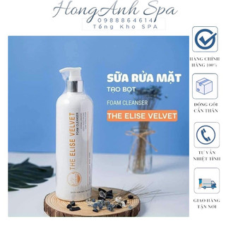 Sữa rửa mặt tạo bọt - The Elise Velvet , Lindsay Hàn Quốc 500ML