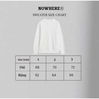 Áo Nỉ Sweater + Quần Short Basic NOWHERE [ COMBO MÙA THU NĂNG ĐỘNG]