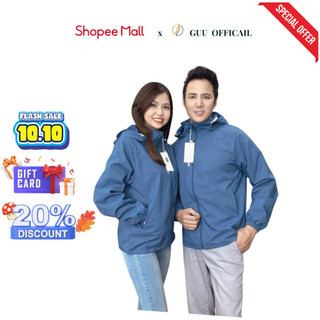Áo khoác gió nam nữ unisex 2 lớp cao cấp có mũ chống gió chống nước- G50
