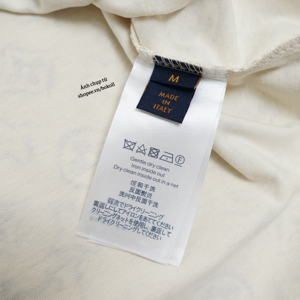 Áo thun L.V sand monogram nam nữ phong cách đường phố hàng QC cao cấp