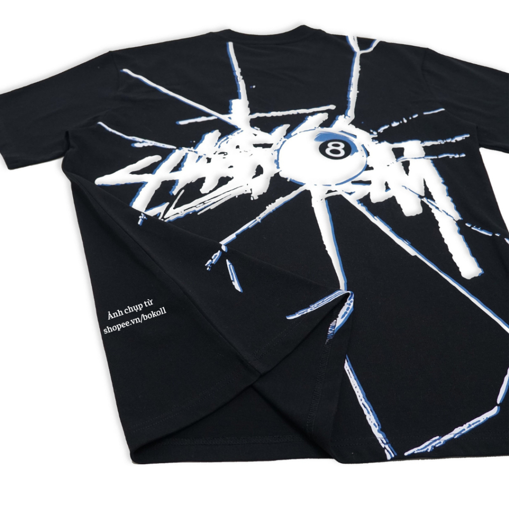 Áo thun stusssy nam nữ phong cách đường phố hàng QC cao cấp