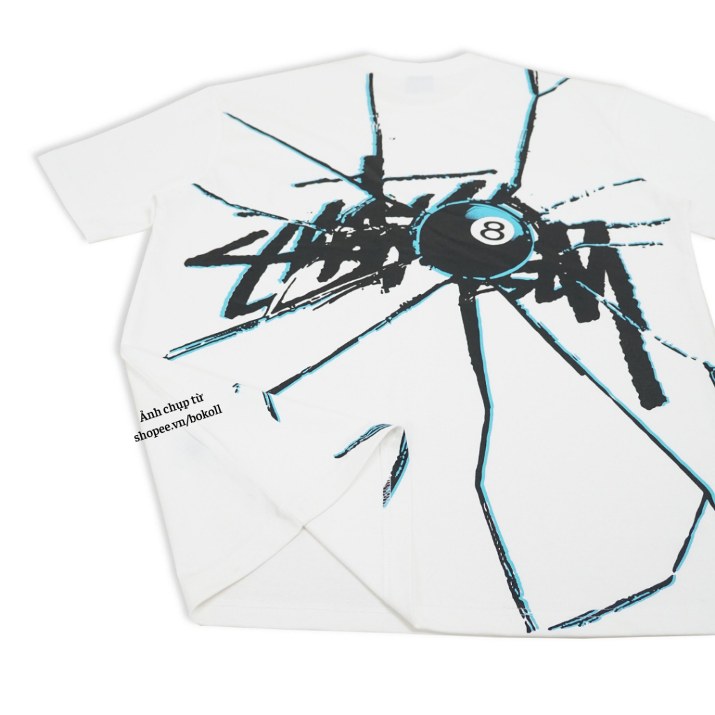 Áo thun stusssy nam nữ phong cách đường phố hàng QC cao cấp