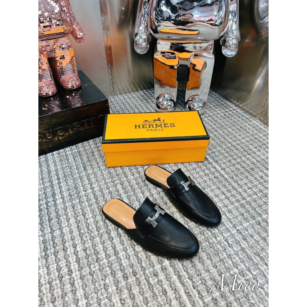 SỤC HERME TAG BẠC DA LÌ