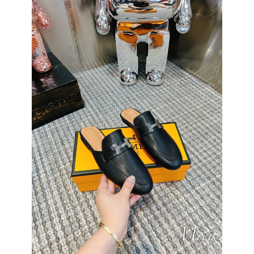 SỤC HERME TAG BẠC DA LÌ