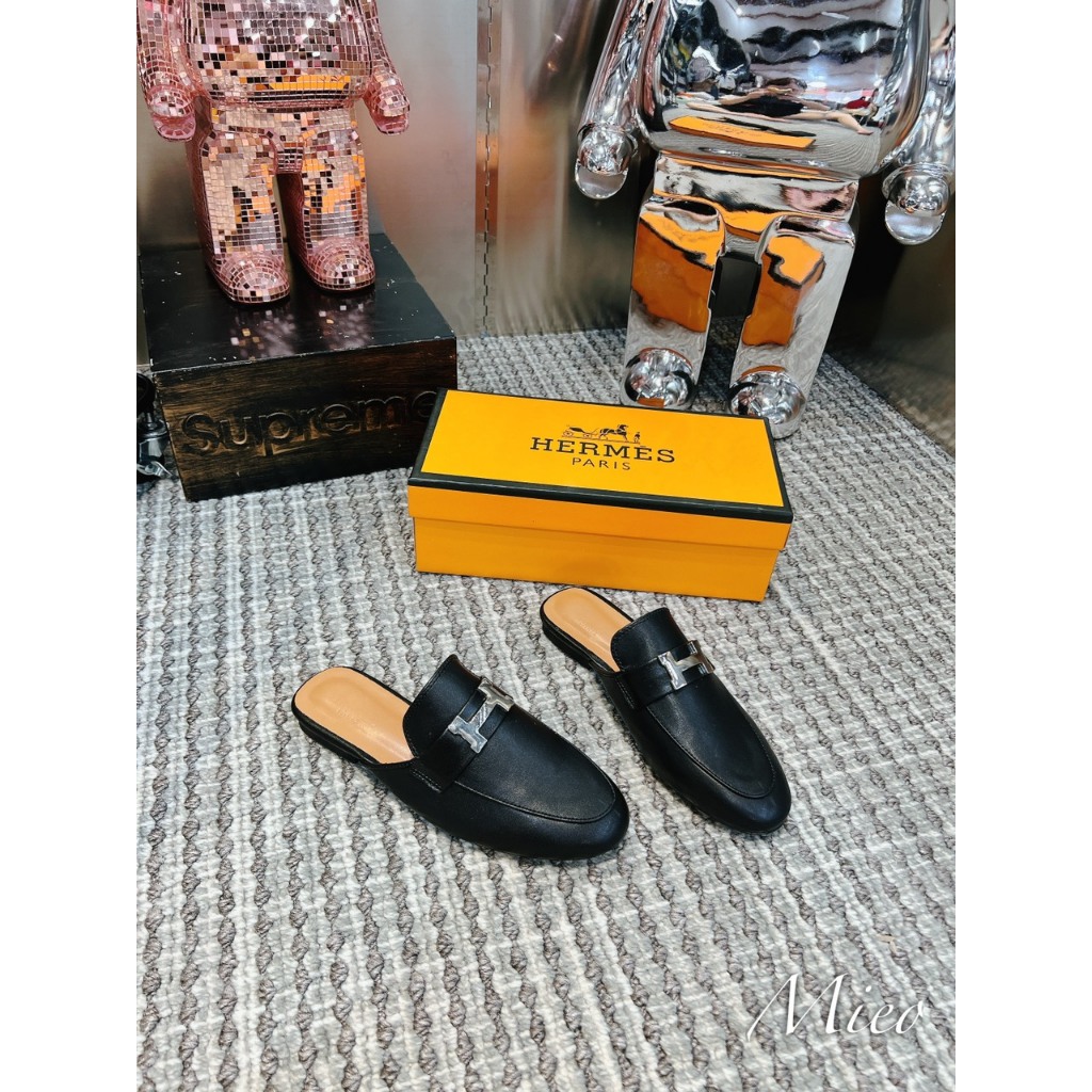 SỤC HERME TAG BẠC DA LÌ