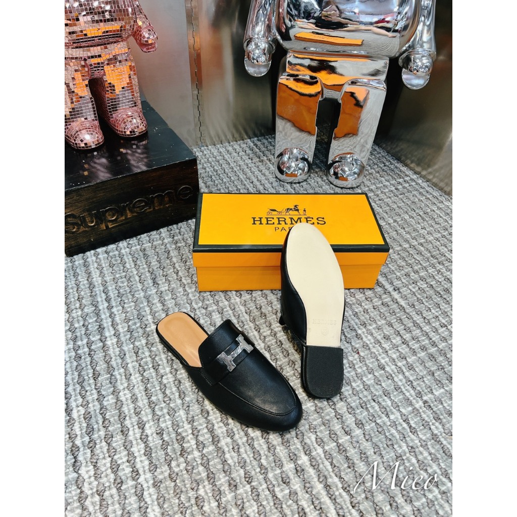 SỤC HERME TAG BẠC DA LÌ