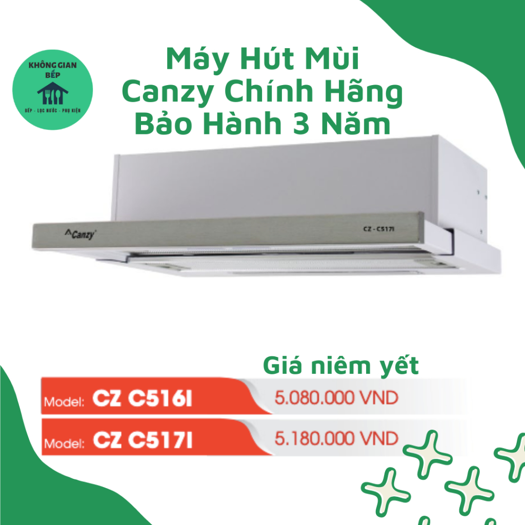 Máy Hút Mùi Canzy CZ 6002SYP/516I - 7002SYP/517I Hàng Nhập Chính Hãng Đang Ưu Đãi Khủng.
