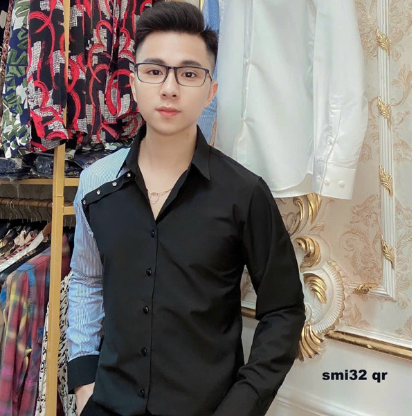 Sơ Mi Nam Phôi Tay Vài Hàn Không Nhăn Không Phai Không Xù