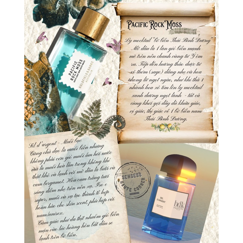 Nước hoa Goldfield & Banks - Pacific Rock Moss EDP chiết 5/10/20/30ml