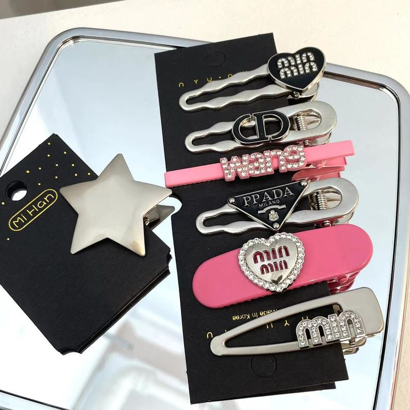 Sét 7 kẹp tóc MẠ BẠC siêu sang chảnh cho các nàng sniêu xinh siêu xịnh