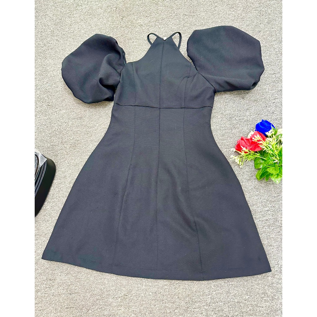 Thanh Lý Đầm Rechic size S đen dự tiệc