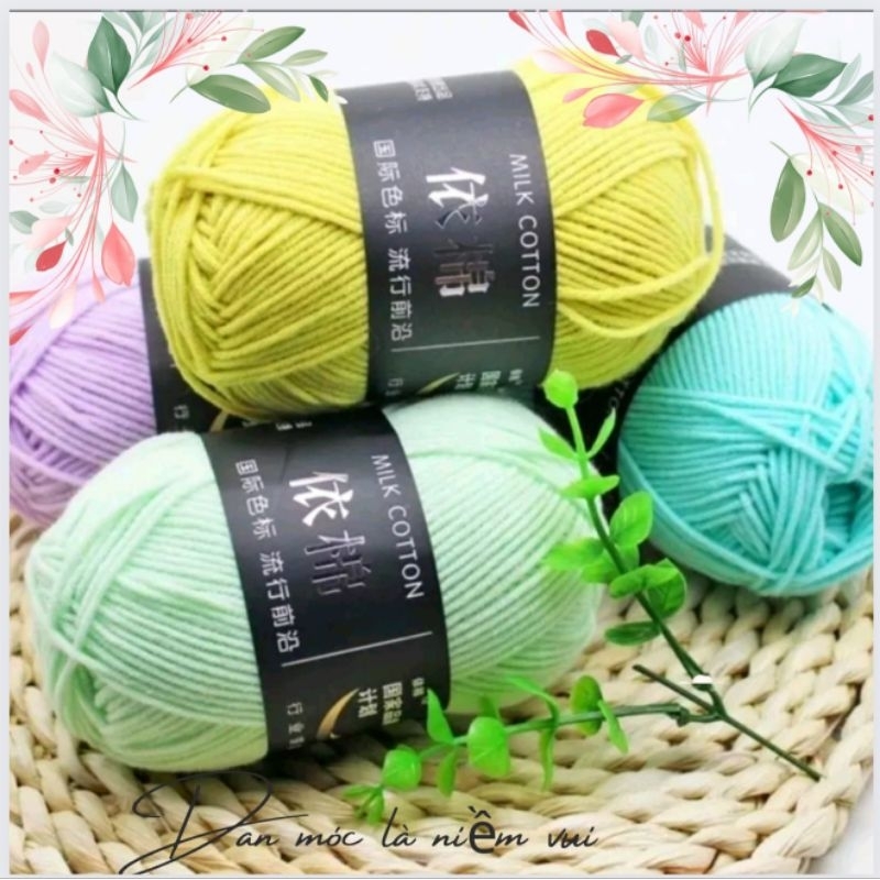 Len milk mác đen 50g màu 51_87