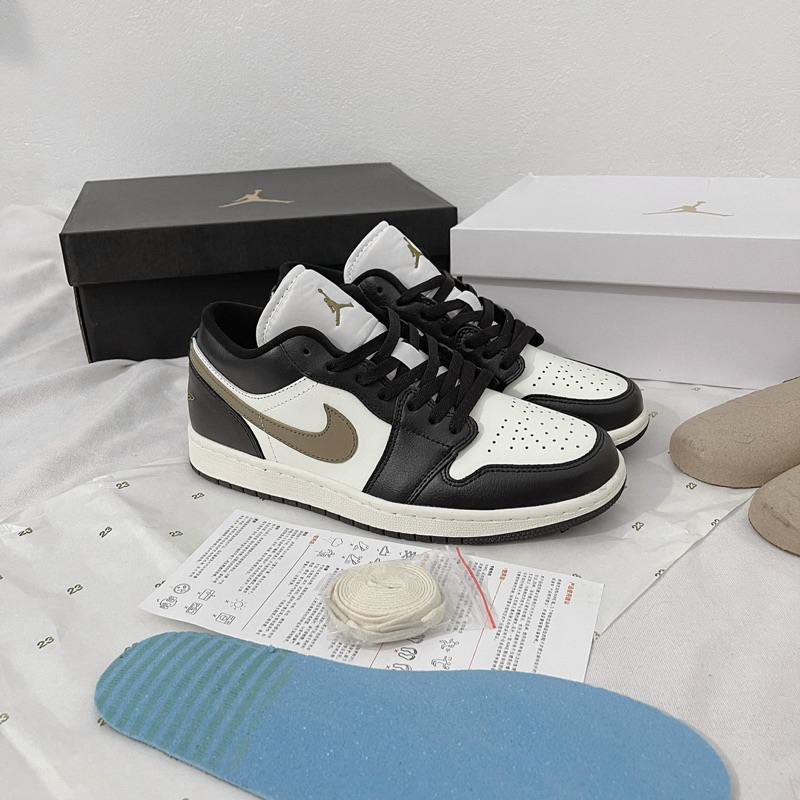 Giày jordann low brown phiên bản best  tặng tất