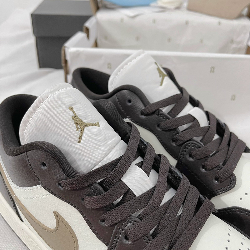 Giày jordann low brown phiên bản best  tặng tất