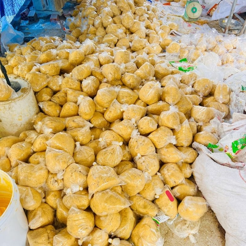 KHOAI Ủ CHUA với bơ, sữa.mùi chua,thơm. gói 500g. bao chuẩn. vàng rực. bảo hành 1 năm.