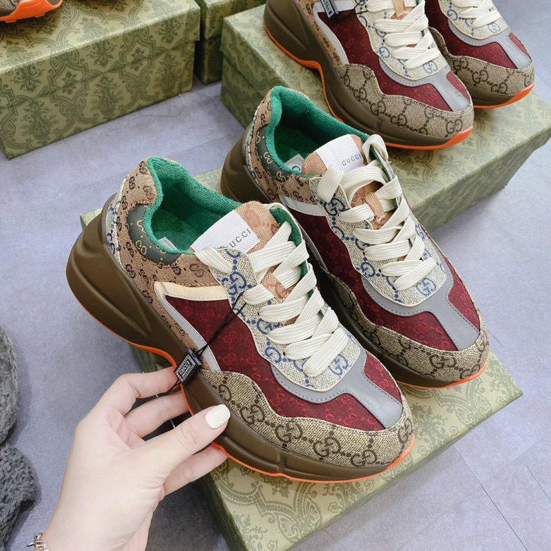 Giày sneaker G.C Rhytonn nâu đỏ