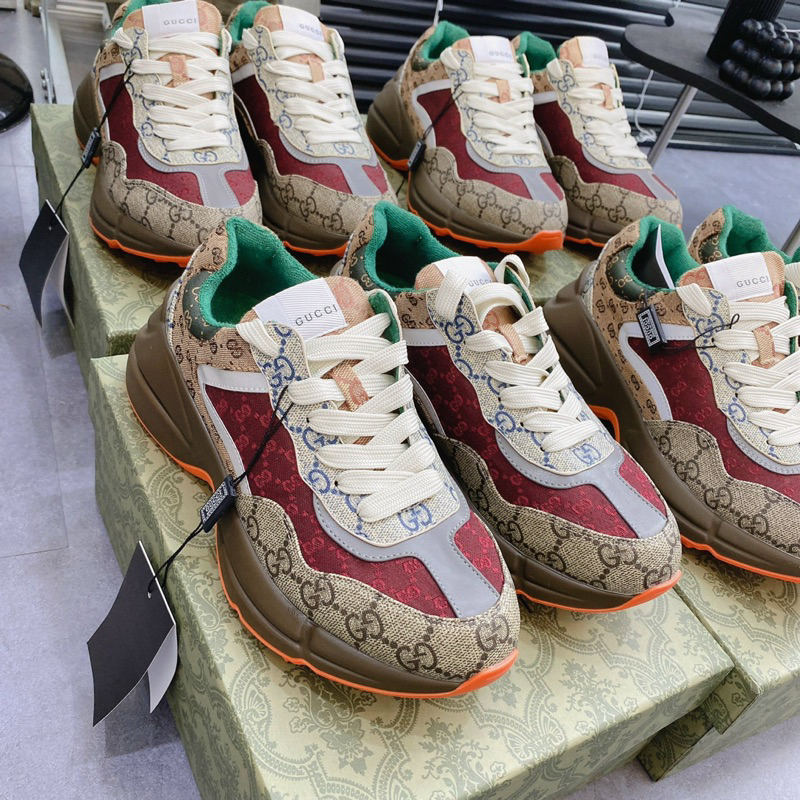 Giày sneaker G.C Rhytonn nâu đỏ