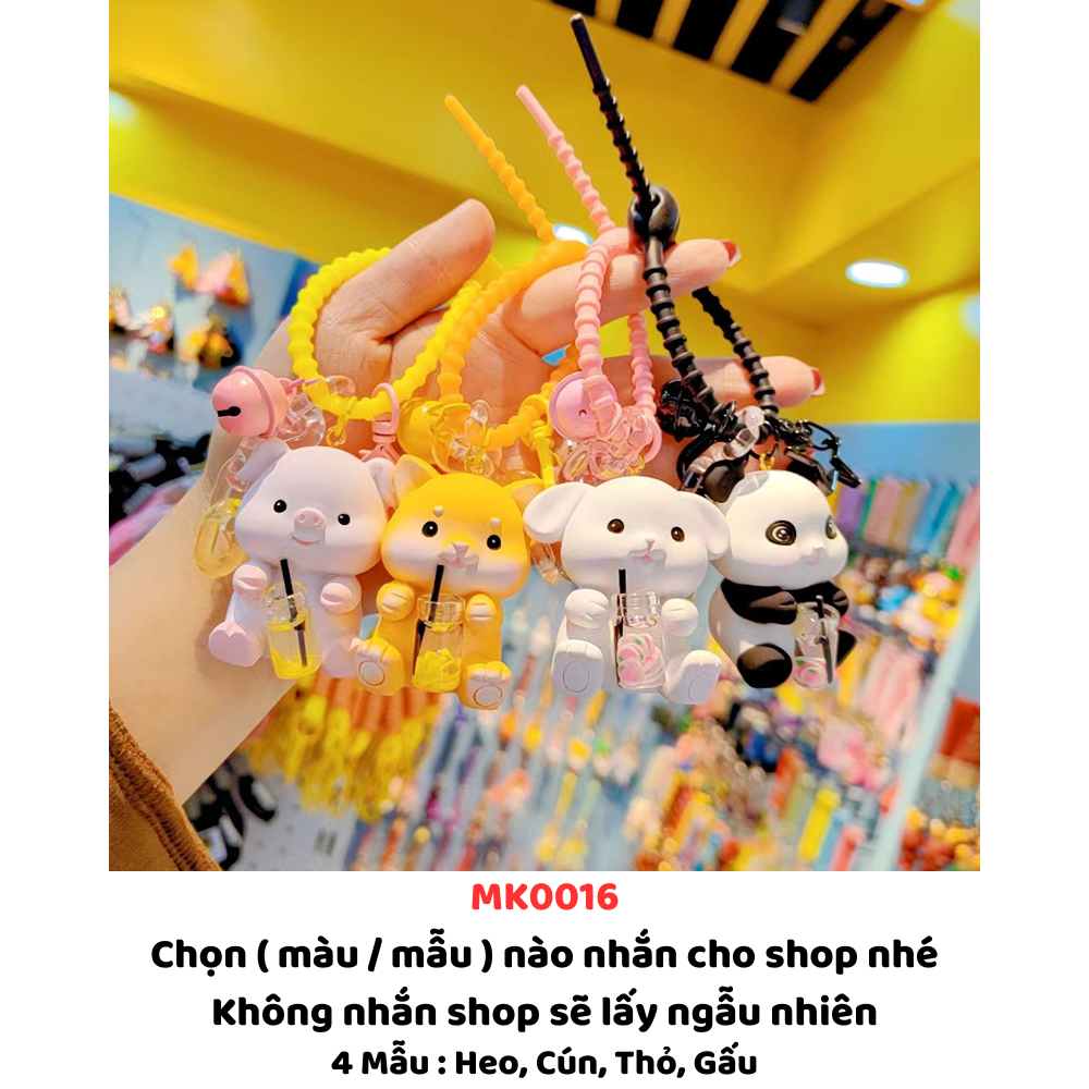 Móc Khoá Cao Cấp Hoạt Hình Dễ Thương Nhiều Mẫu P/01