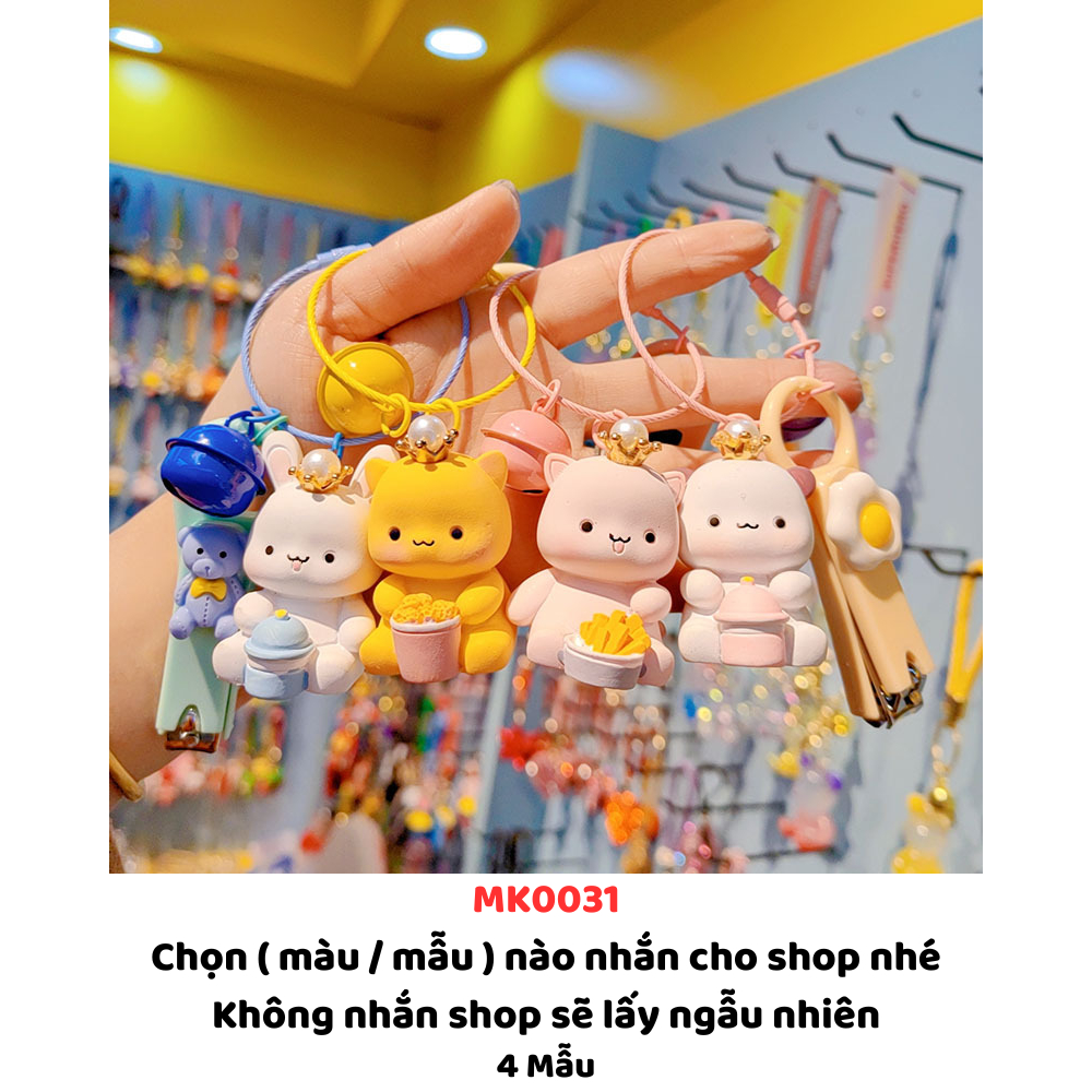 Móc Khoá Cao Cấp Hoạt Hình Dễ Thương Nhiều Mẫu P/01