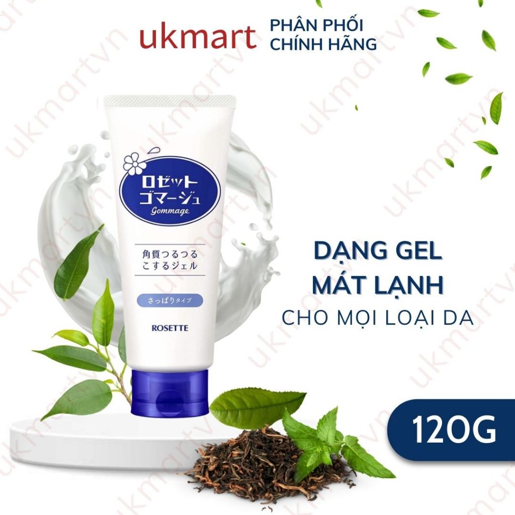 Tẩy Tế Bào Chết Rosette Gommage Nhật Bản 120g