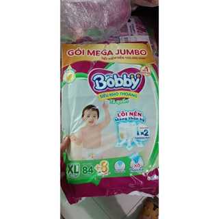 ✓ sẳn hàng✓™tã quần bobby mega jumbo xl84 + 12 miếng.