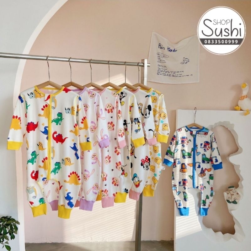 Túi ngủ cho bé cotton mỏng dài tay, Túi ngủ trẻ em