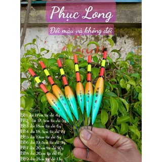 Phao câu lửng Phục long Đổi màu và không đổi màu