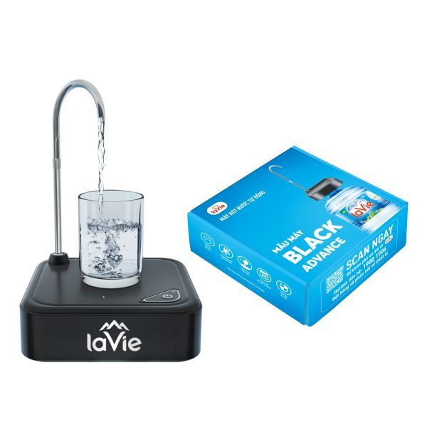 Máy hút nước tự động bình Lavie 19l Black Advance/White Pro