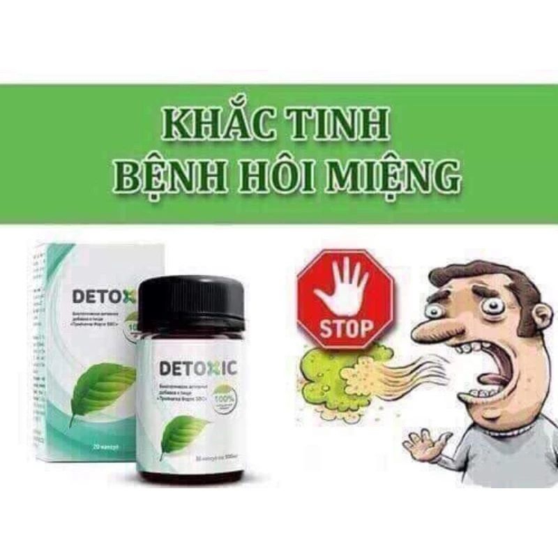 Detoxic duyệt ký sinh trùng 20 viên