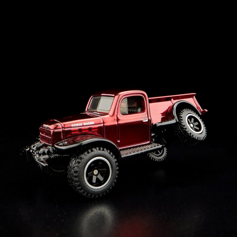 Xe mô hình Hot Wheels RLC 1952 Dodge Power Wagon Red