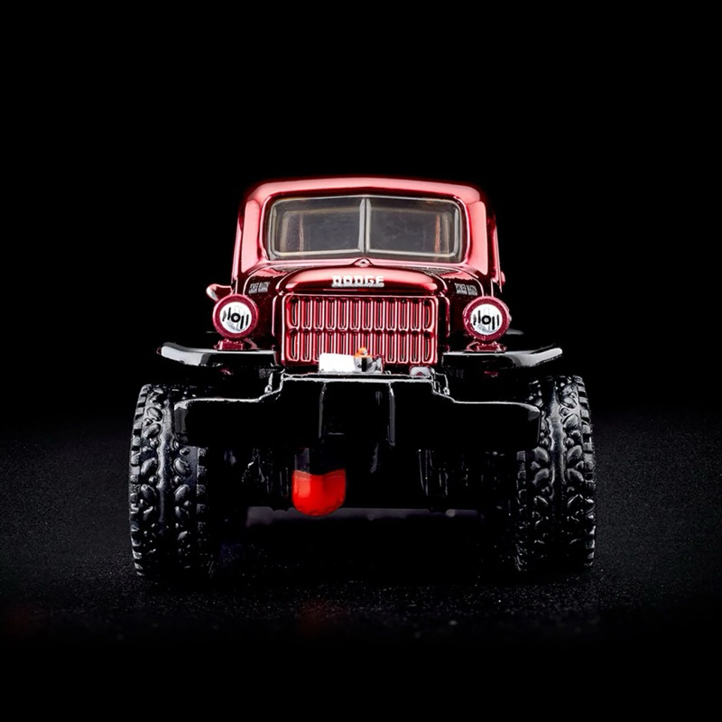 Xe mô hình Hot Wheels RLC 1952 Dodge Power Wagon Red