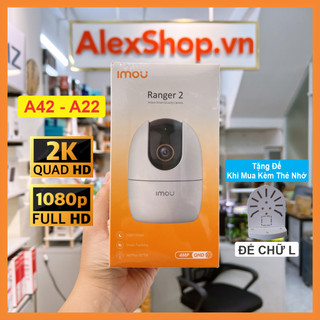 Camera WiFi Imou A22 / A42, Xoay 360, Báo Động Đàm Thoại 2 Chều - Chính Hãng