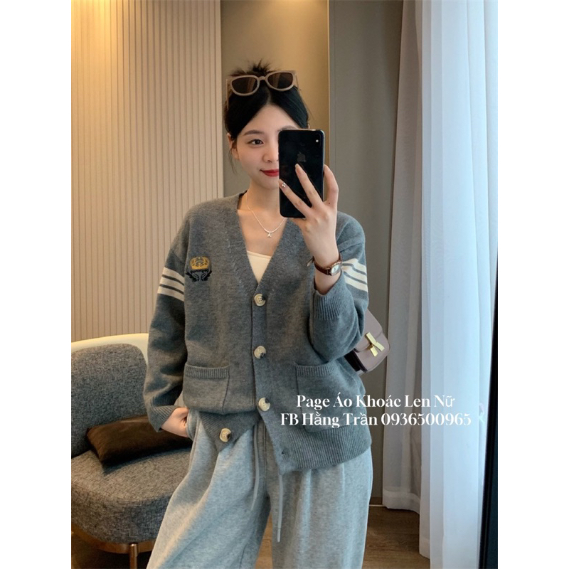 HÀNG CÓ SẴN - KHOÁC CARDIGAN HAI TÚI LEN MỊN MẪU MỚI