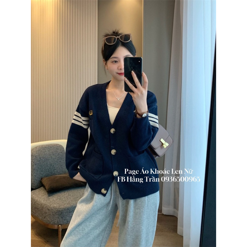 HÀNG CÓ SẴN - KHOÁC CARDIGAN HAI TÚI LEN MỊN MẪU MỚI